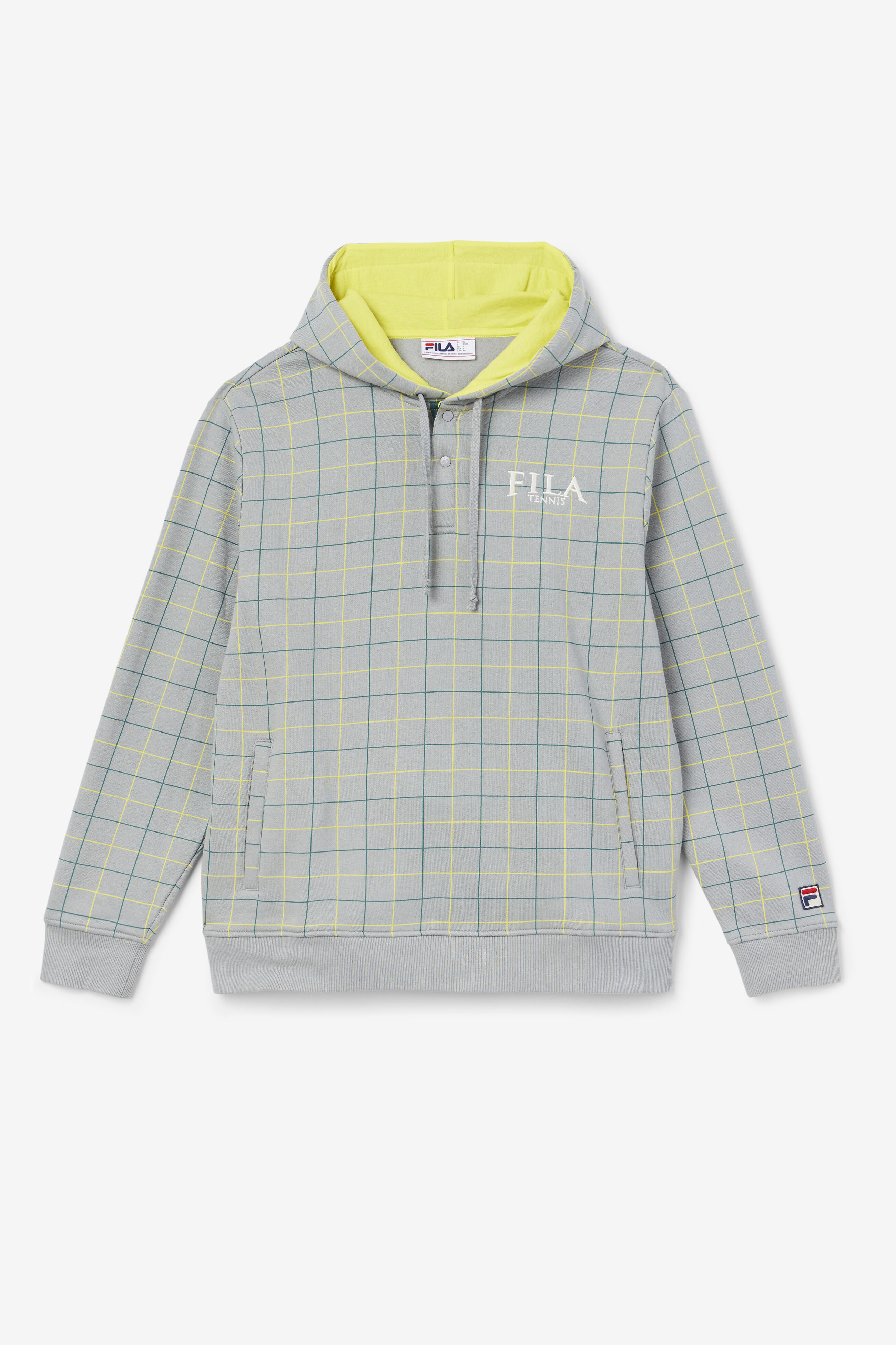 Rish Checkered Hoodie | Fila LM23C642